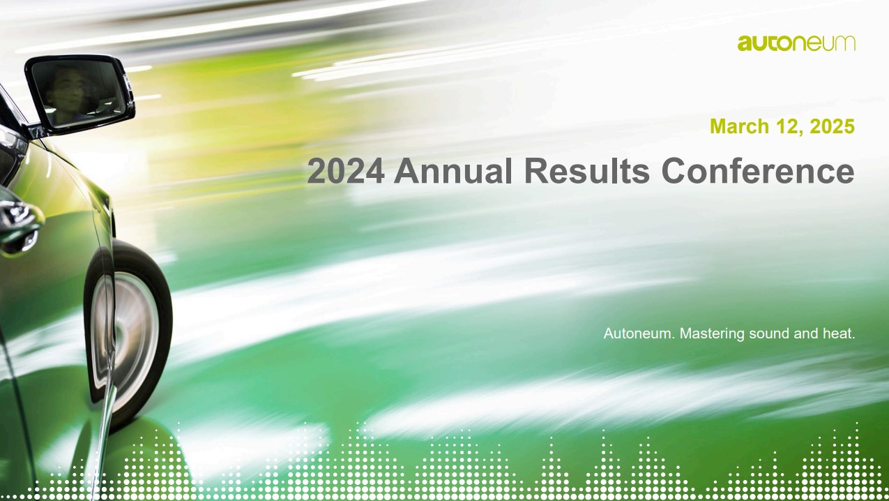 Presentation Annual Report 2024